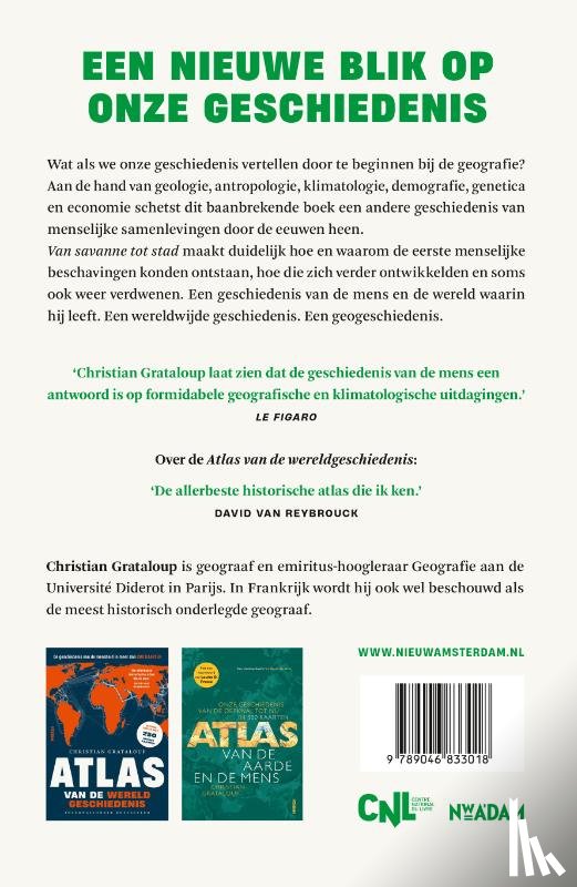 Grataloup, Christian - Van savanne tot stad