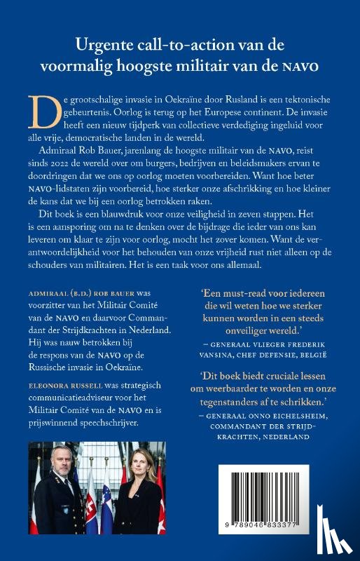 Bauer, Rob, Russell, Eleonora - Wie vrede wil, moet zich op oorlog voorbereiden