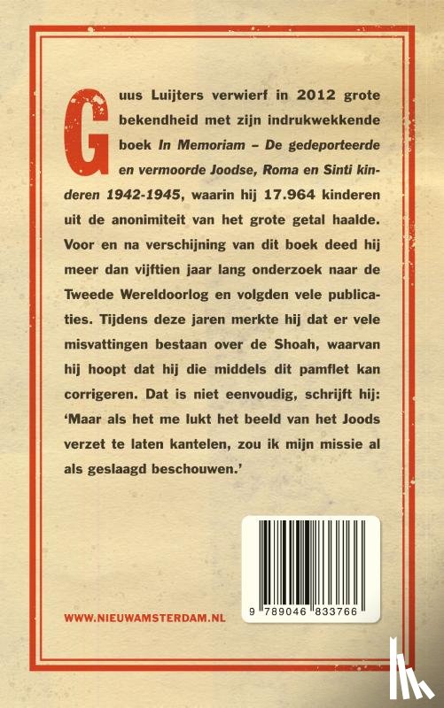 Luijters, Guus - Misvattingen over de Shoah in Nederland