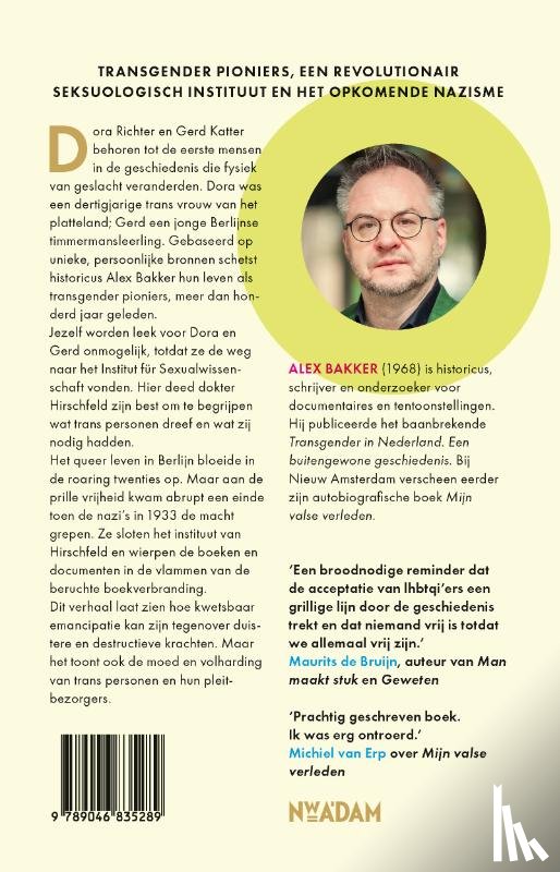 Bakker, Alex - Transgender pioniers