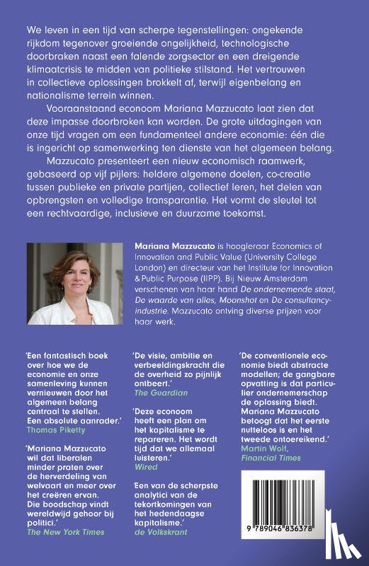 Mazzucato, Mariana - De common good economie