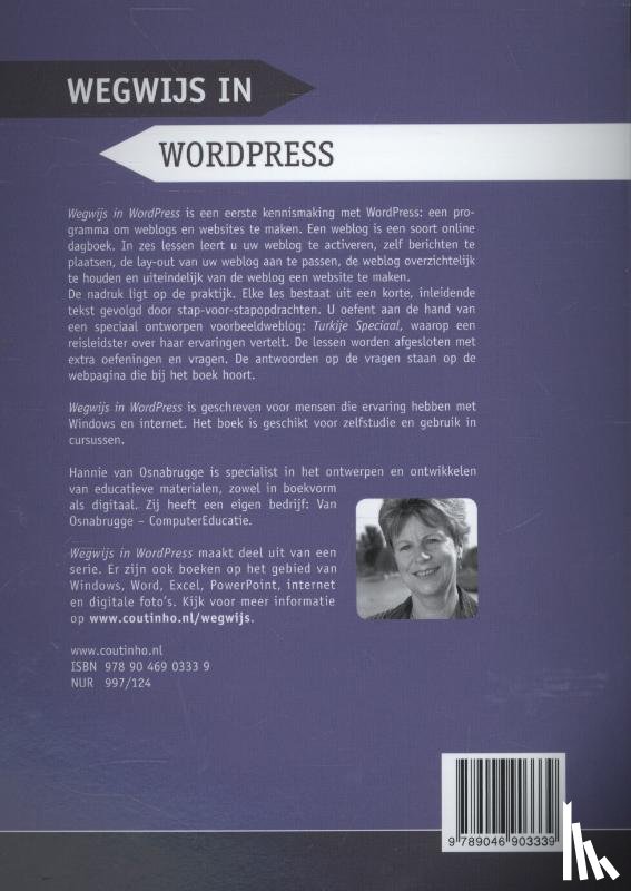 Osnabrugge, Hannie van - Wegwijs in WordPress