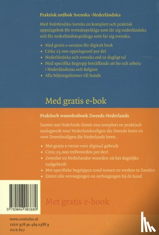 Meijer, Adrie - Praktisch woordenboek Zweeds - Nederlands