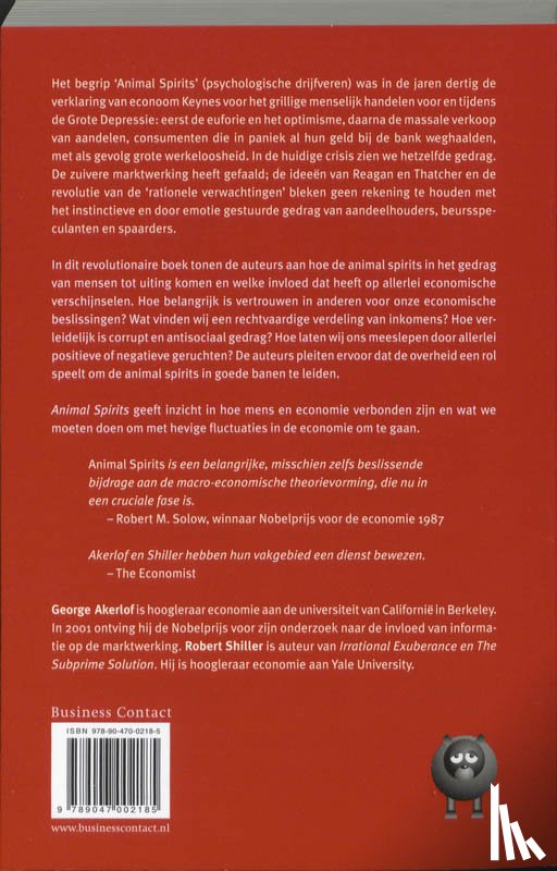 Akerlof, George A., Shiller, Robert J. - Animal Spirits