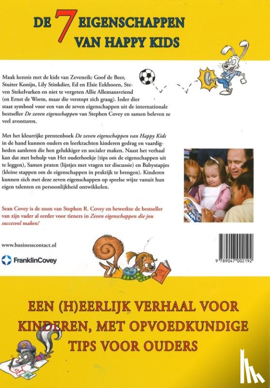 Covey, Sean, Curtis, Stacy - De zeven eigenschappen van Happy Kids