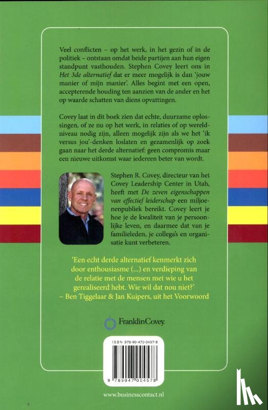 Covey, Stephen R., England, Breck - Het derde alternatief