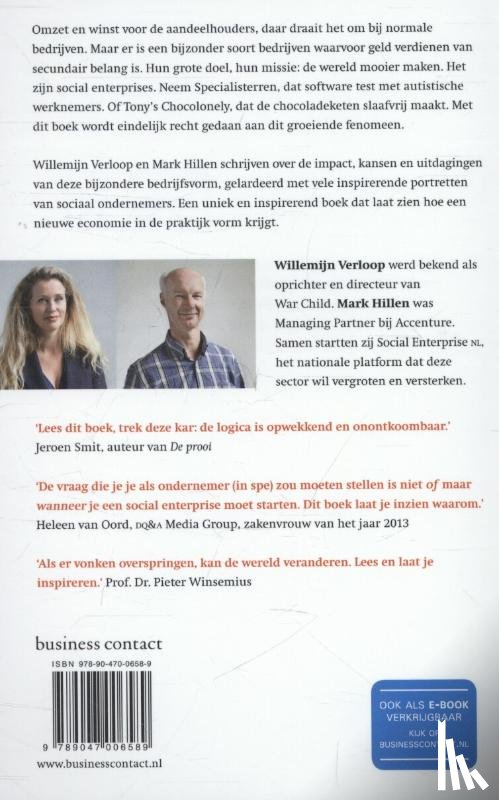 Verloop, Willemijn, Hillen, Mark - Verbeter de wereld, begin een bedrijf