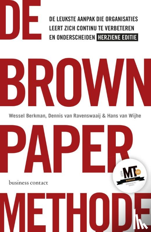 Berkman, Wessel, Ravenswaaij, Dennis van, Wijhe, Hans van - De brown paper methode