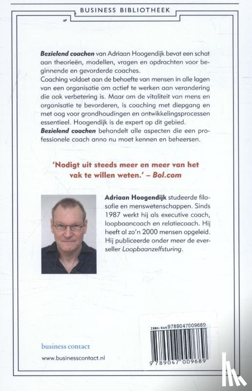 Hoogendijk, Adriaan - Bezielend coachen