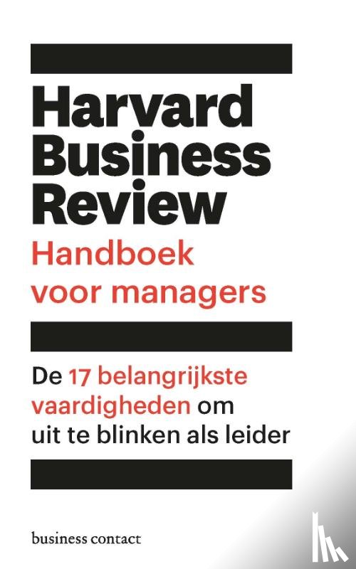 Harvard Business Review - Harvard Business Review handboek voor managers