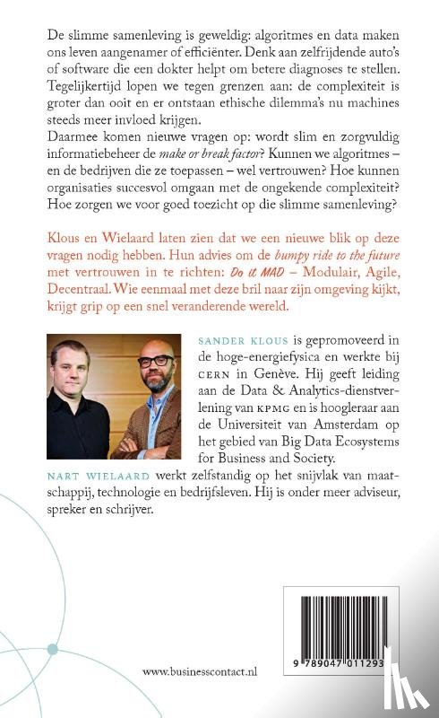 Klous, Sander, Wielaard, Nart - Vertrouwen in de slimme samenleving