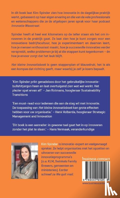 Spinder, Kim - Het kleine innovatieboek