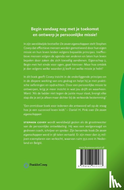 Covey, Stephen - Ontwerp je persoonlijke missie