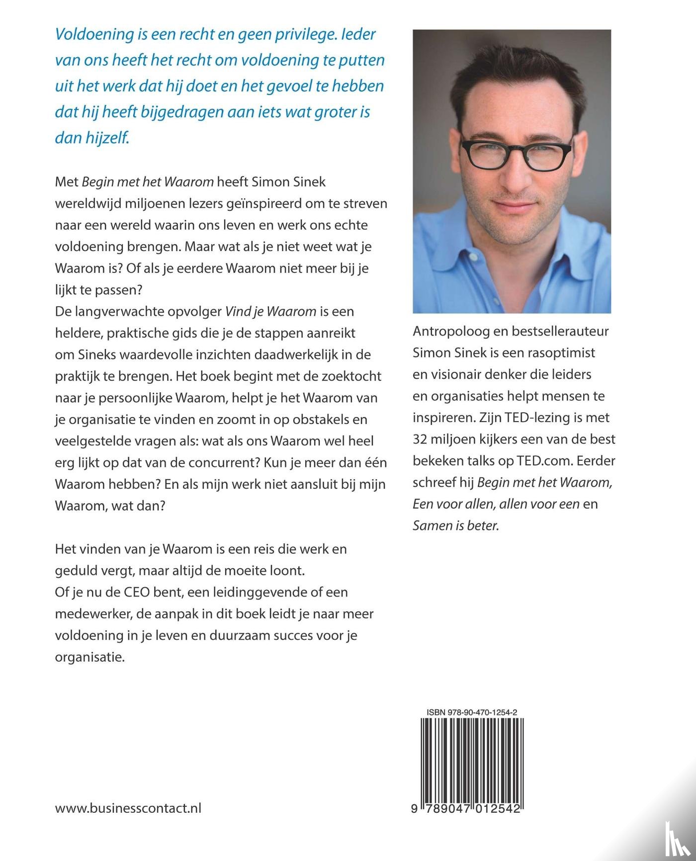 Sinek, Simon - Vind je Waarom