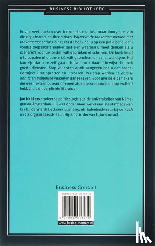 Nekkers, Jan - Wijzer in de toekomst