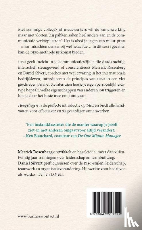 Rosenberg, Merrick, Silvert, Daniel - Hoogvliegers