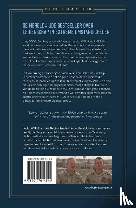 Willink, Jocko, Babin, Leif - Extreem eigenaarschap