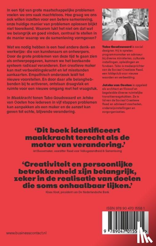 Goudswaard, Tabo, Oosten, Jetske van - Maakkracht