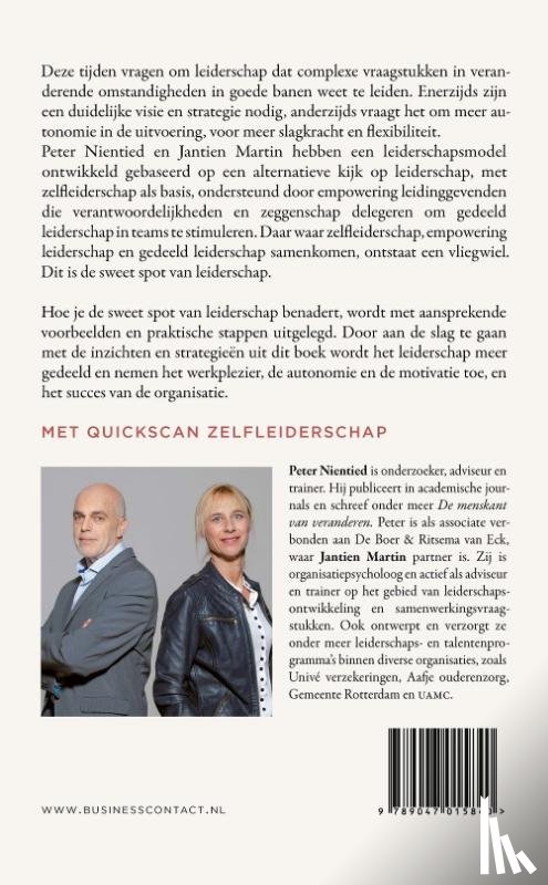 Nientied, Peter, Martin, Jantien - De sweet spot van leiderschap