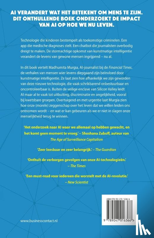 Murgia, Madhumita - In de schaduw van AI
