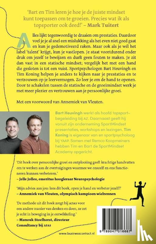Heuvingh, Bart, Koning, Tim - Groeimindset