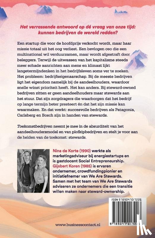 Koren, Gijsbert, Korte, Nina de - Toekomstbedrijven