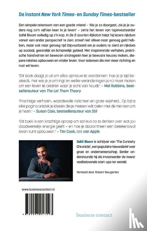 Bloom, Sahil - De 5 soorten Rijkdom