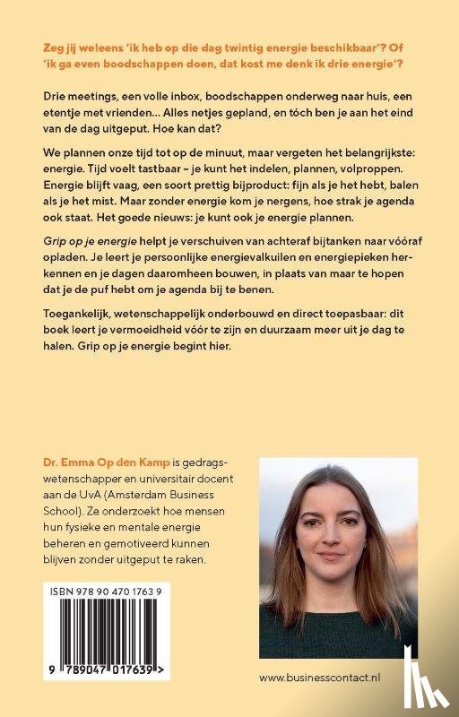 Kamp, Emma op den - Grip op je energie