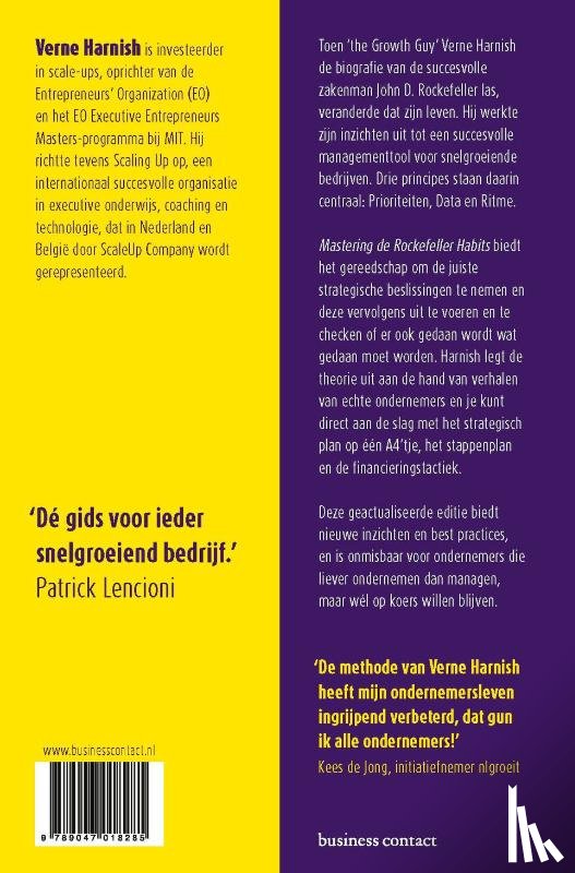 Harnish, Verne - Mastering de Rockefeller Habits
