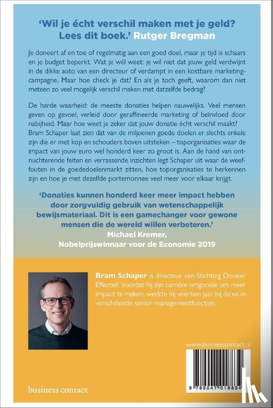 Schaper, Bram - Het beste wat je met je geld kunt doen