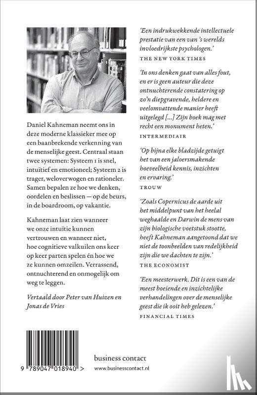 Kahneman, Daniel - Ons feilbare denken