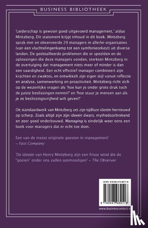 Mintzberg, Henry - Managing*