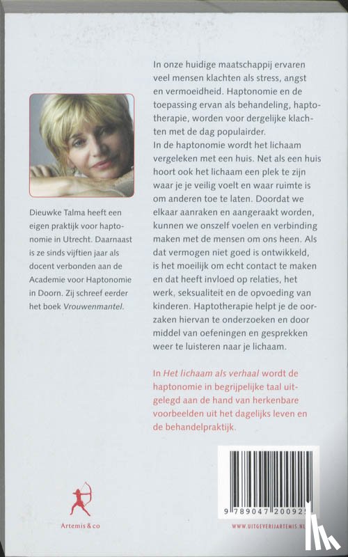 Talma, Dieuwke - Het lichaam als verhaal