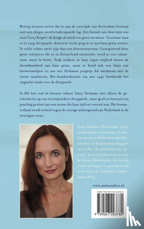 Heimans, Tania - Het huis met de leeuwen