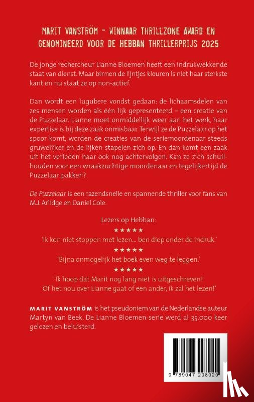 Vanström, Marit - De Puzzelaar