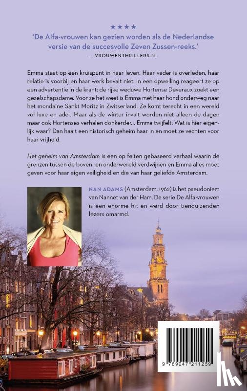 Adams, Nan - Het geheim van Amsterdam