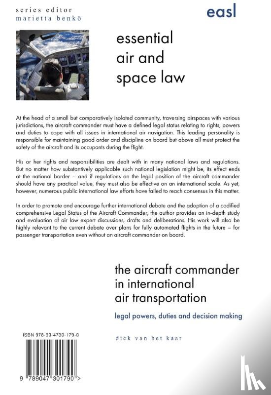 Kaar, Dick van het - The Aircraft Commander in International Air Transportation