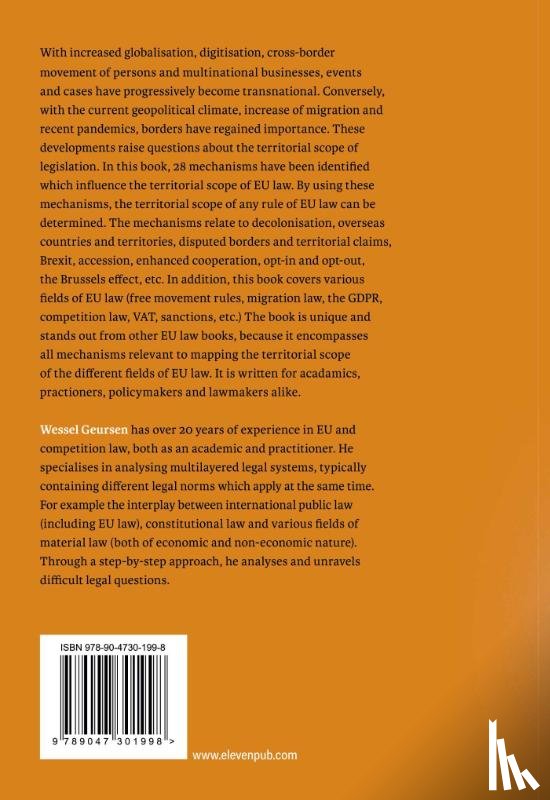 Geursen, Wessel - Mapping the Territorial Scope of EU Law