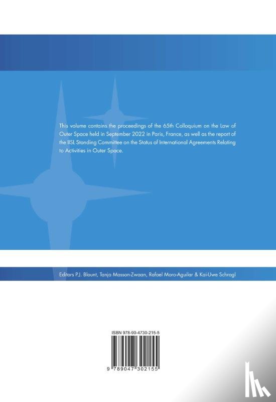  - Proceedings of the International Institute of Space Law 2022
