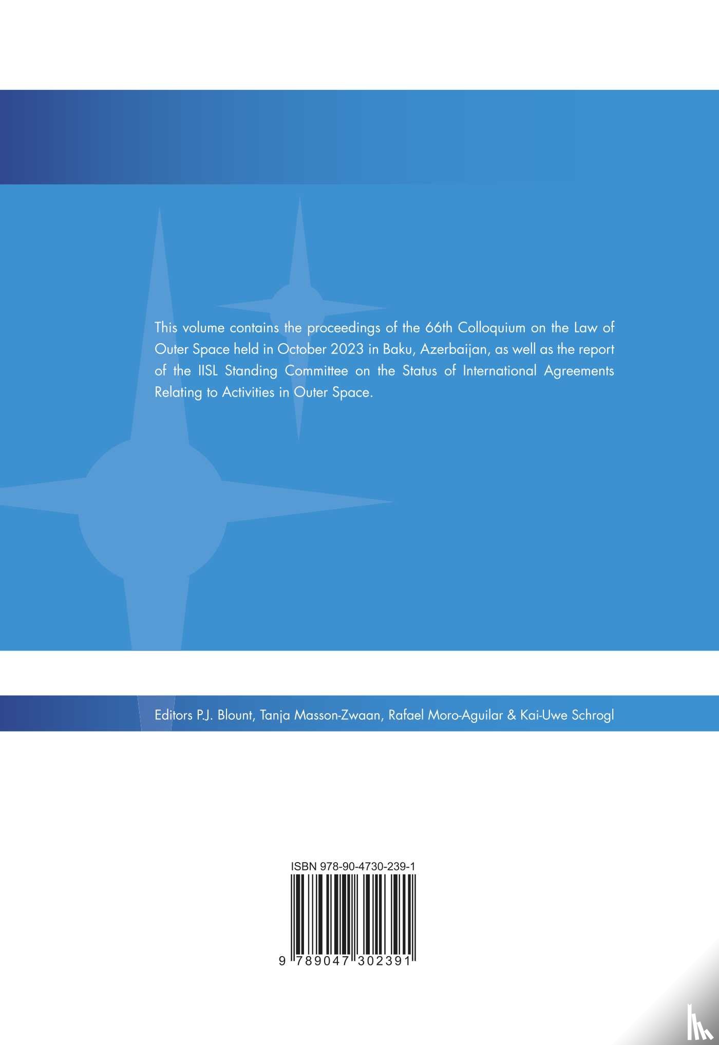  - Proceedings of the International Institute of Space Law 2023