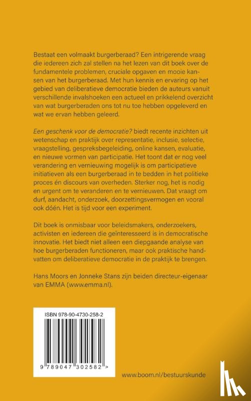  - Een geschenk voor de democratie?
