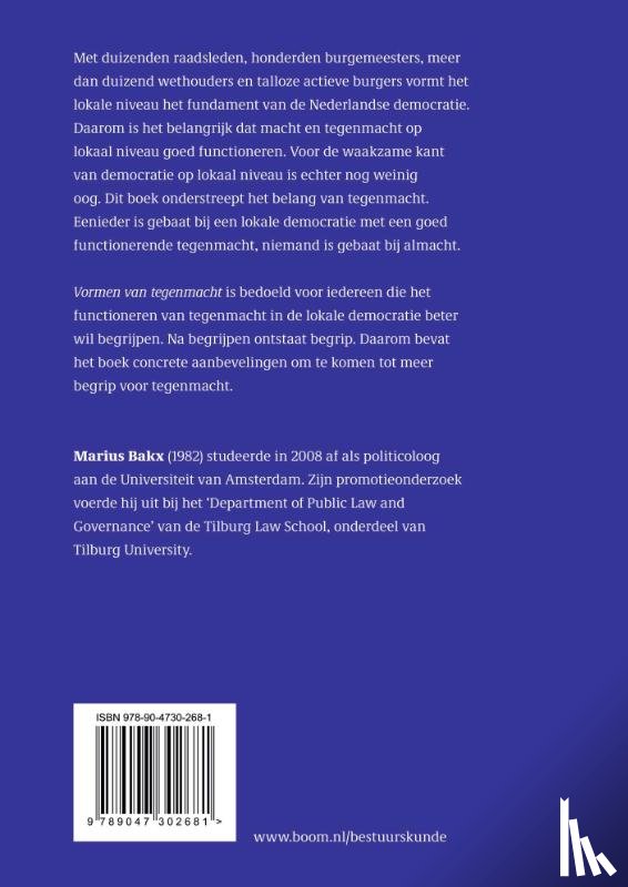 Bakx, M.C.A. - Vormen van tegenmacht
