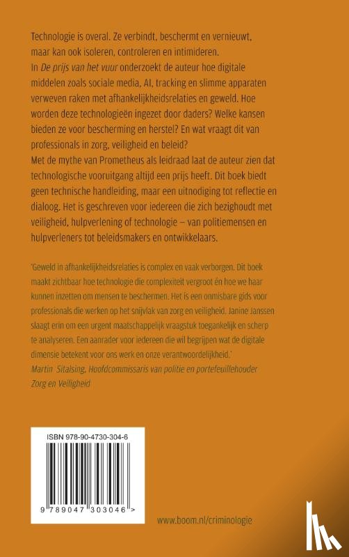 Janssen, Janine - De prijs van het vuur