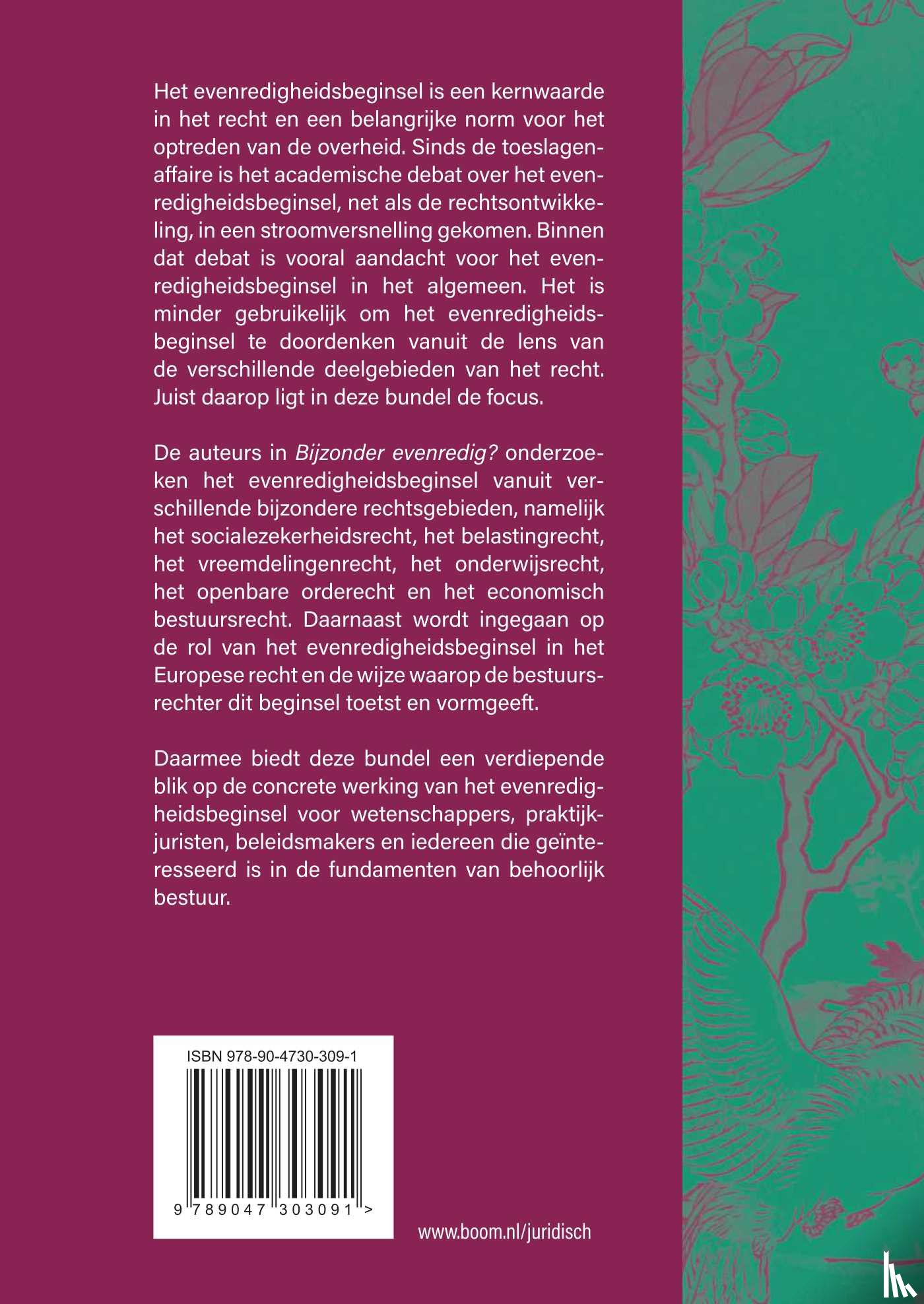  - Bijzonder evenredig?