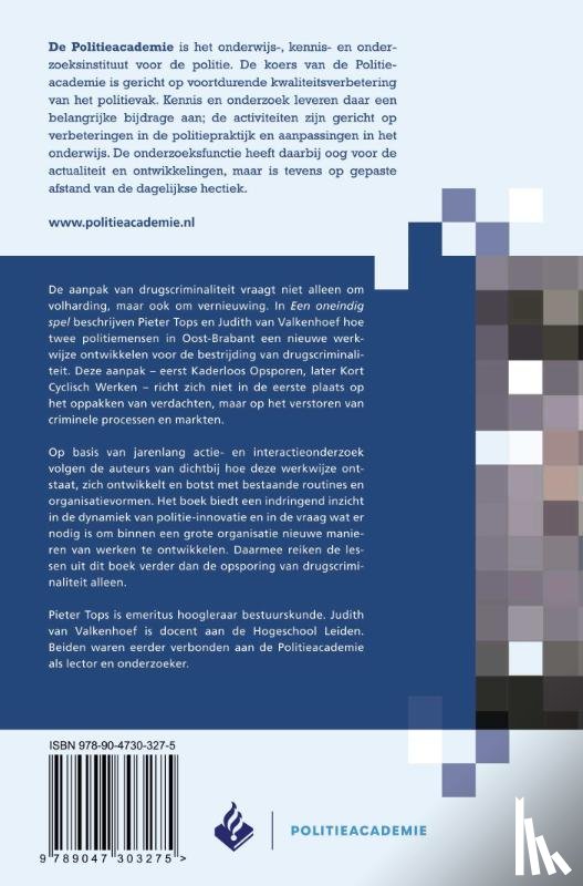 Tops, Pieter, Valkenhoef, Judith van - Een oneindig spel