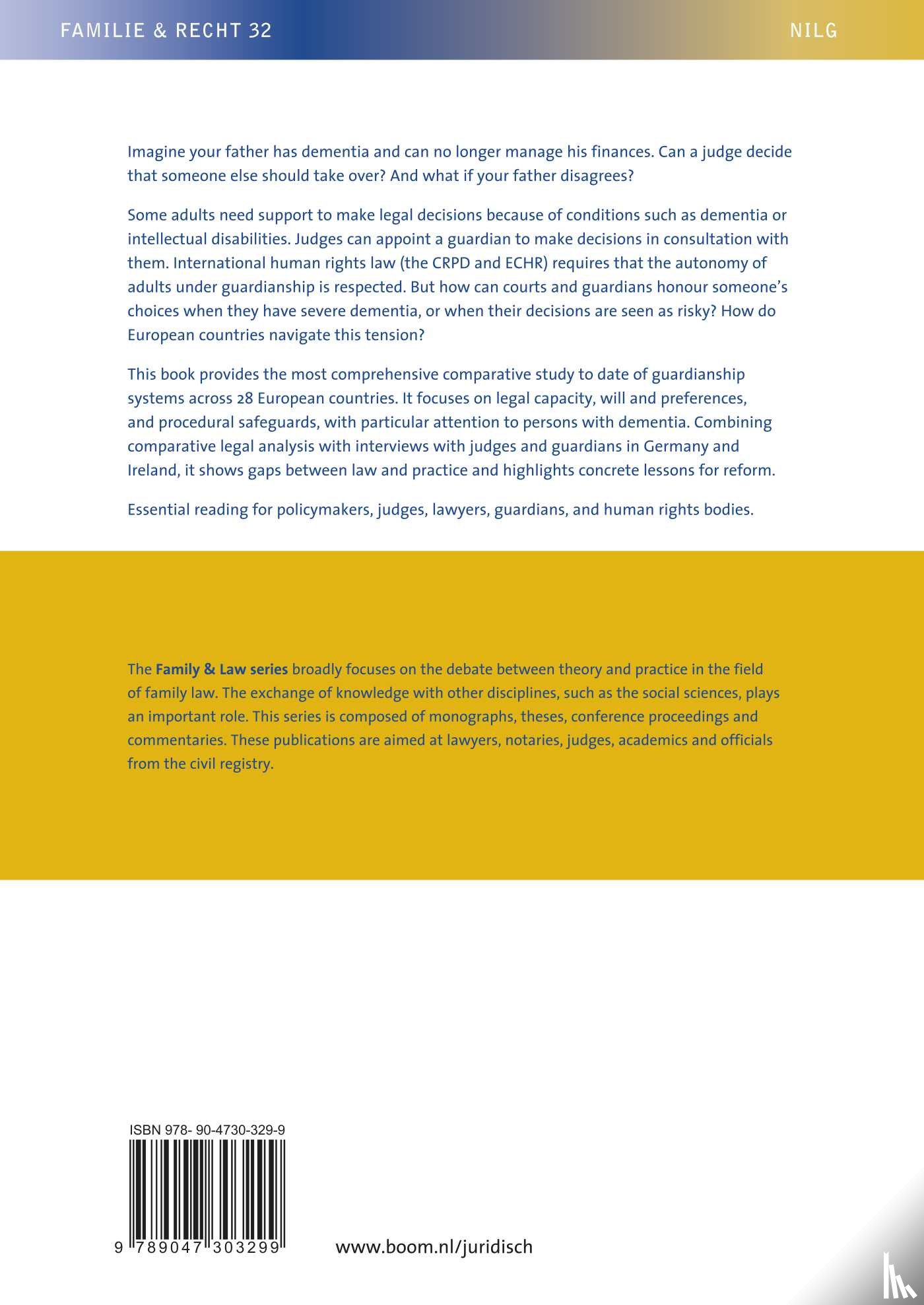 Schuthof, F. - Adult Guardianship in Europe: A Human Rights and Comparative Perspective