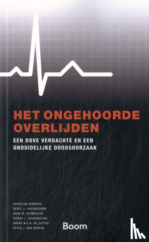 Valkenburg, Kyara, Hogendoorn, Bente, Vermeulen, Dana, Schouwstra, Sidney, Zutter, André W.E.A. de, Koppen, Peter J. van - Het ongehoorde overlijden