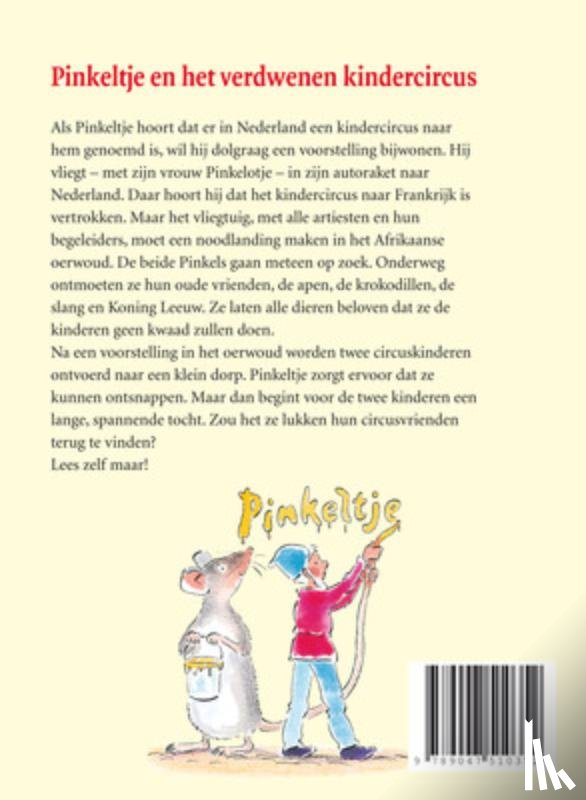 Laan, Dick - Pinkeltje en het verdwenen kindercircus