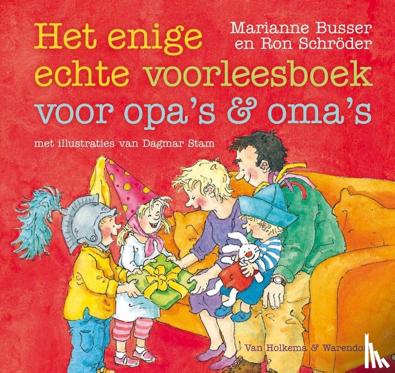 Busser, Marianne, Schröder, Ron - Enige echte voorleesboek voor opa's en oma's