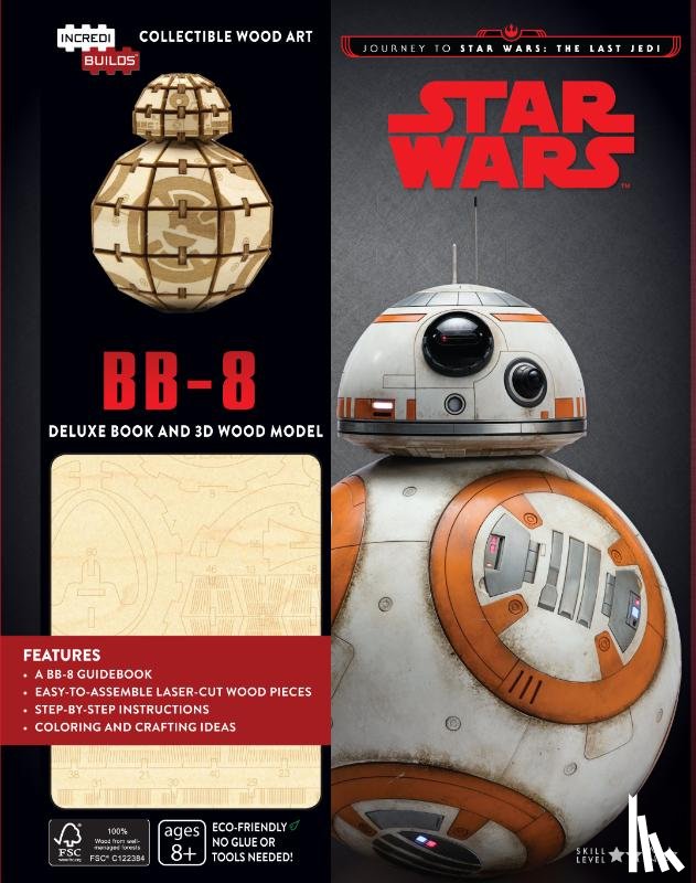 Lucas, George - Star Wars BB-8 Deluxe Boek met houten model BB-8